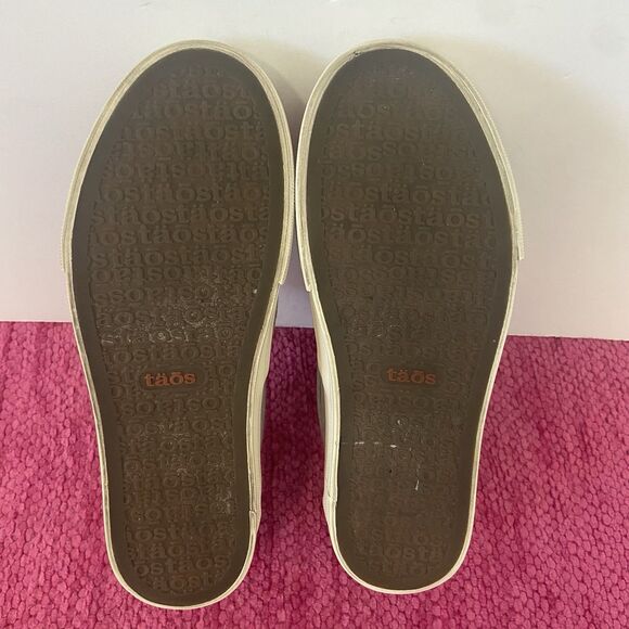 Taos Footwear Rubber Soul Slip On Canvas Sneakers Gray Size 6.5 - Picture 8 of 10